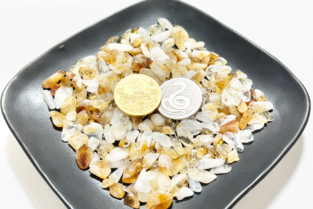 金運さざれ石（使用例）