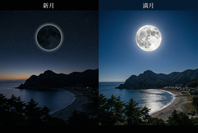 新月・満月