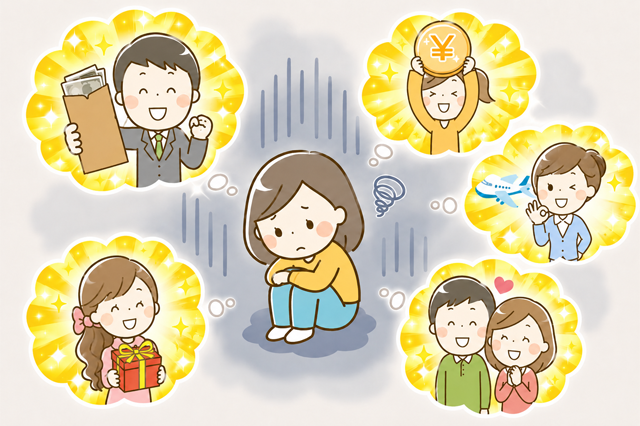 自分だけが報われていない気がする…