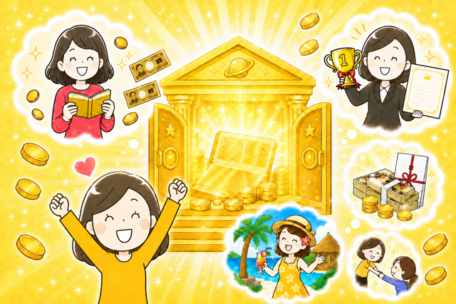 未回収の金運を、現実のお金の流れへと動かす…